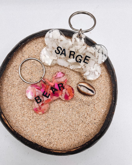 Personalized Microplastic Dog Collar Tag